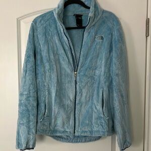 North Face Osito Baby Blue Jacket, large, Great Condition